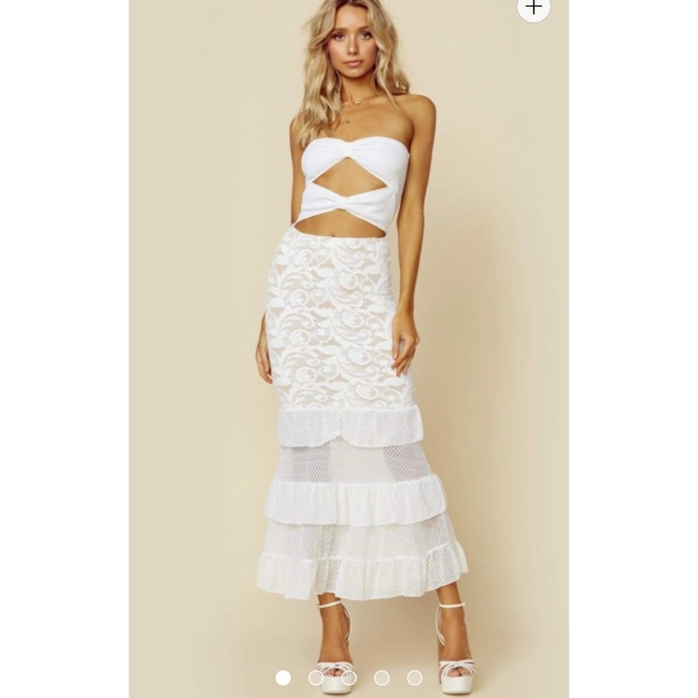 🔥 Nightcap Clothing Bowtie Maxi Dress